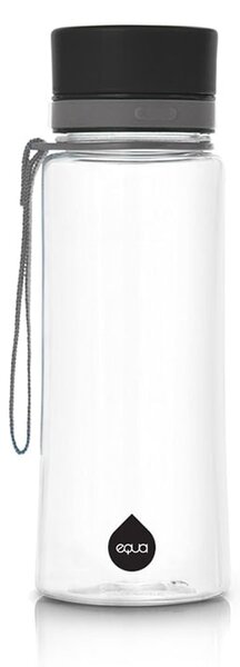 Plastová BPA free lahev z tritanu EQUA Plain Black 600 ml