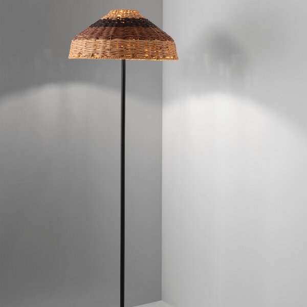 Nova Luce Ratanová stojací lampa Caro 147,5 cm