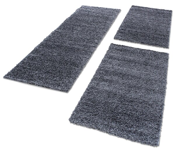 Kusový koberec Life Shaggy 1500 grey 80x150 cm