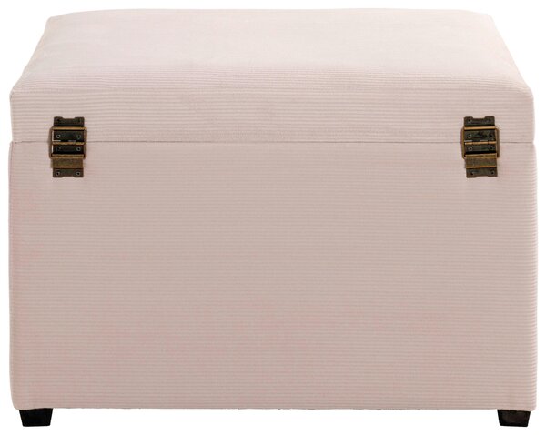 TRUHLOVÁ LAVICE, textil, kompozitní dřevo, 58/42/39 cm - Taburety, Online Only