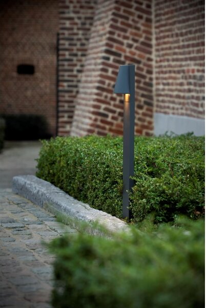 Lucide 29898/80/29 - Venkovní lampa LIAM 1xGU10/35W/230V IP44 80 cm antracit