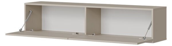 TV skříňka s LED osvětlením Sodinke 140, Barva: Ořech warmia 5903211530081