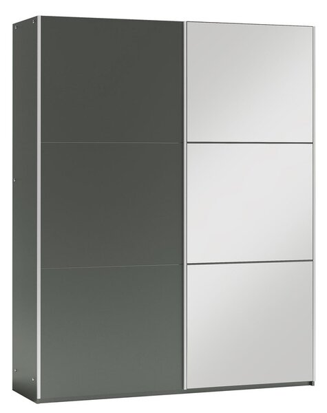 Skříň Ogino 120, Barva: bílá / zrcadlo 5902928192674