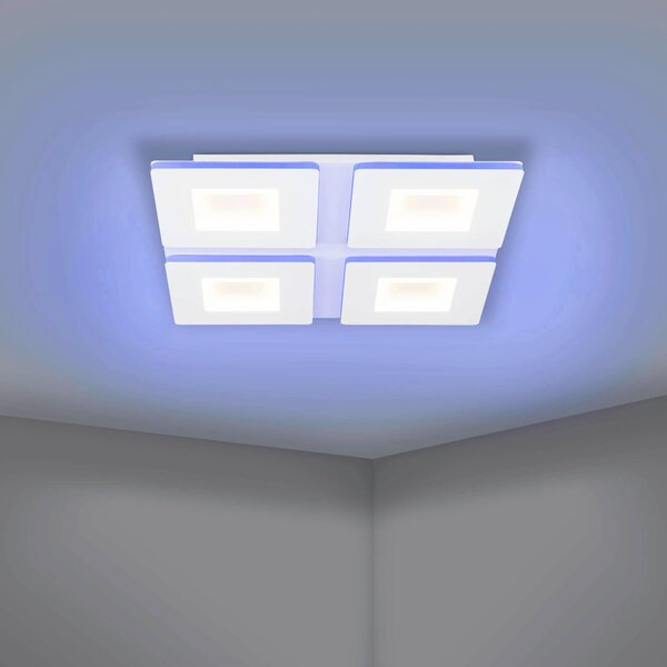STROPNÍ LED SVÍTIDLO, 45/45/5 cm Eglo - Stropní svítidla