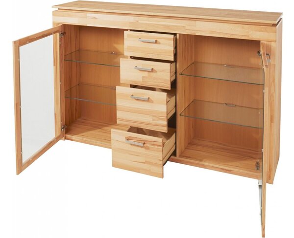Komoda Highboard BUK masiv - LYON