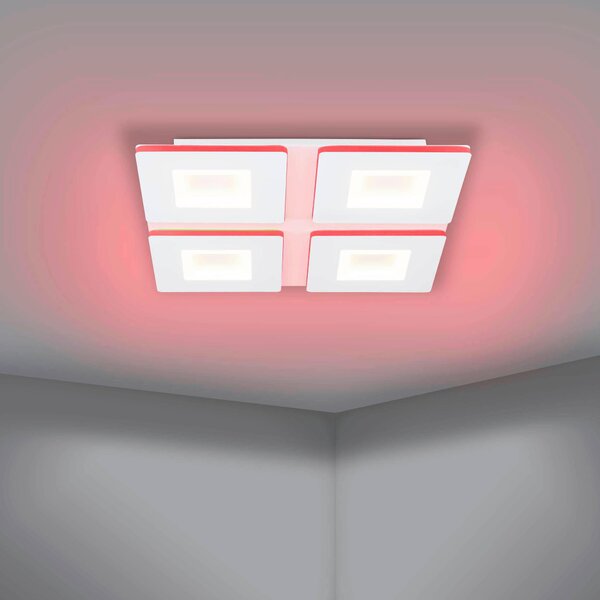 STROPNÍ LED SVÍTIDLO, 45/45/5 cm Eglo - Stropní svítidla