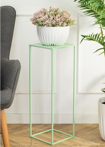 Stojan na květiny 70x24 cm světle zelená