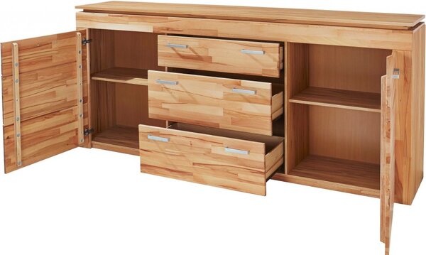 Komoda 222cm BUK masiv - LYON