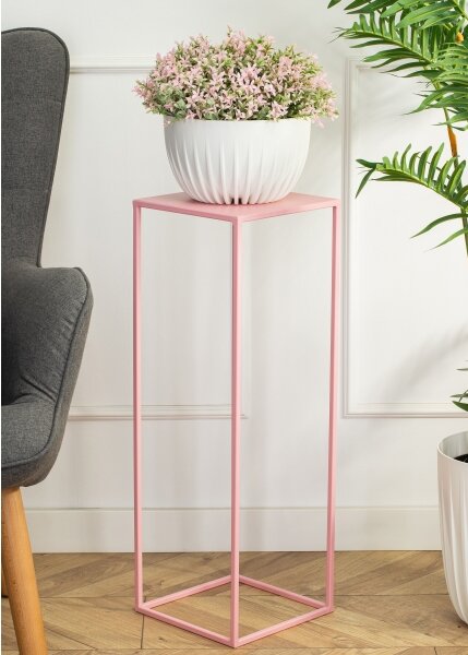 Stojan na květiny 70x24 cm růžová