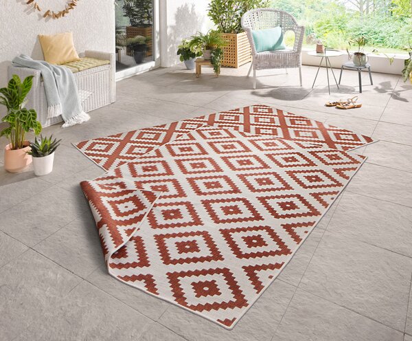 Kusový koberec Twin-Wendeteppiche 103130 terra creme 120x170 cm