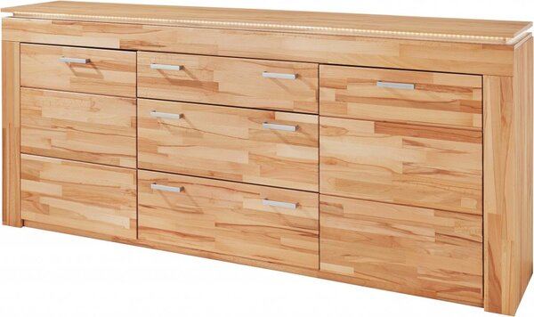 Komoda 222cm BUK masiv - LYON