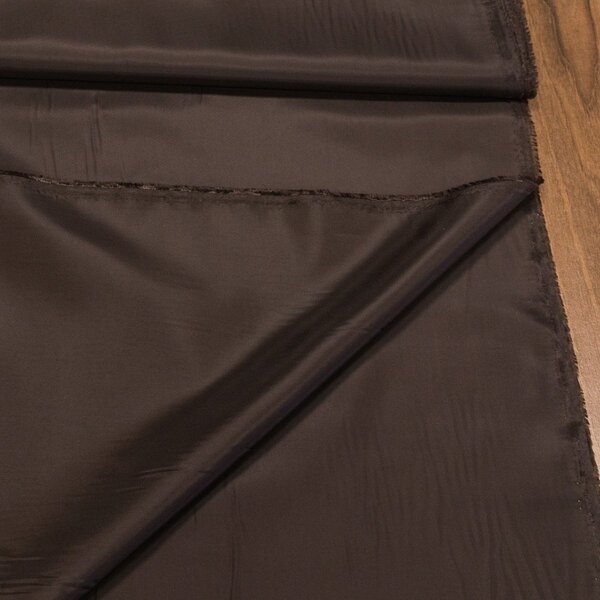 Podšívka polyesterová 42, jednobarevná hnědá, š.150cm (látka v metráži)