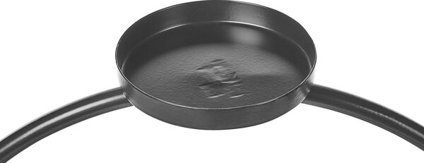 Svícen CAKUNG Kov 33 cm Černá