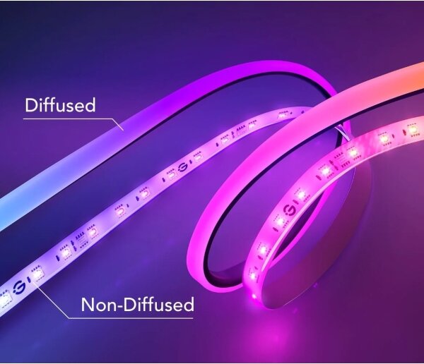 Govee - Neon LED podsvícení pro stůl 3m RGBIC Wi-Fi