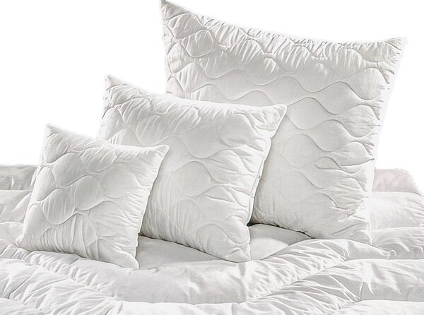 4sleep Set MEDICAL z dutého vlákna, prošívaný, přikrývka 140x200cm, polštář 70x90cm, normal (1000 + 1000g), v ECO sáčku