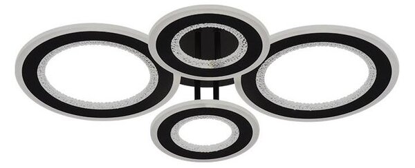 LED Stmívatelný přisazený lustr LED/100W/230V 3000-6500K + dálkové ovládání