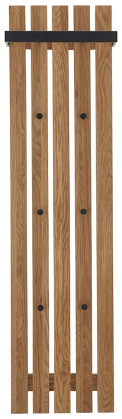 ŠATNÍ PANEL, přírodní barvy, černá, dub, 40/150/22 cm - Šatní panely, Online Only