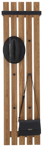 ŠATNÍ PANEL, přírodní barvy, černá, dub, 40/150/22 cm - Šatní panely, Online Only