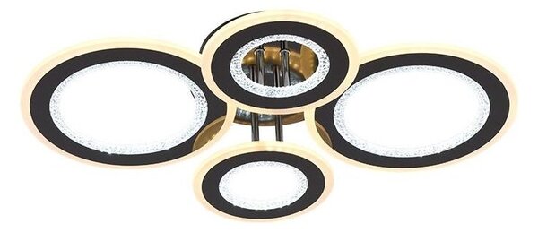 LED Stmívatelný přisazený lustr LED/100W/230V 3000-6500K + dálkové ovládání