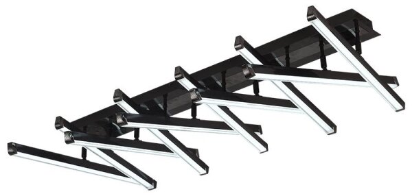 LED Stmívatelný přisazený lustr LED/125W/230V 3000-6500K + dálkové ovládání