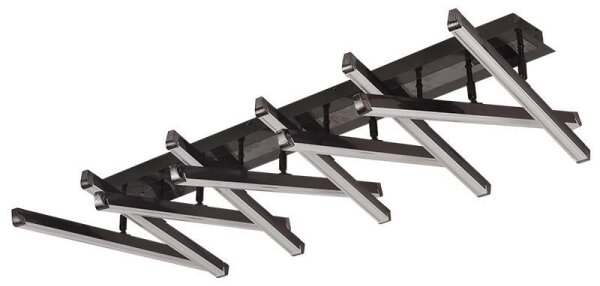 LED Stmívatelný přisazený lustr LED/125W/230V 3000-6500K + dálkové ovládání