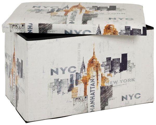 ÚLOŽNÝ BOX textil, kompozitní dřevo Carryhome - Boxy, Online Only