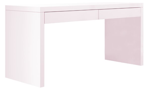 Psací stůl se šuplíky o šířce 160 cm SIMONE růžový