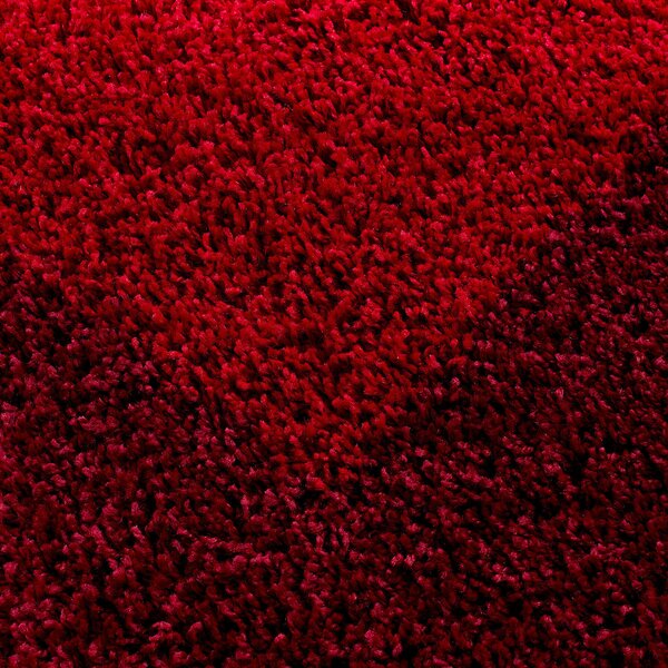 Kusový koberec Life Shaggy 1503 red kruh 200x200 cm