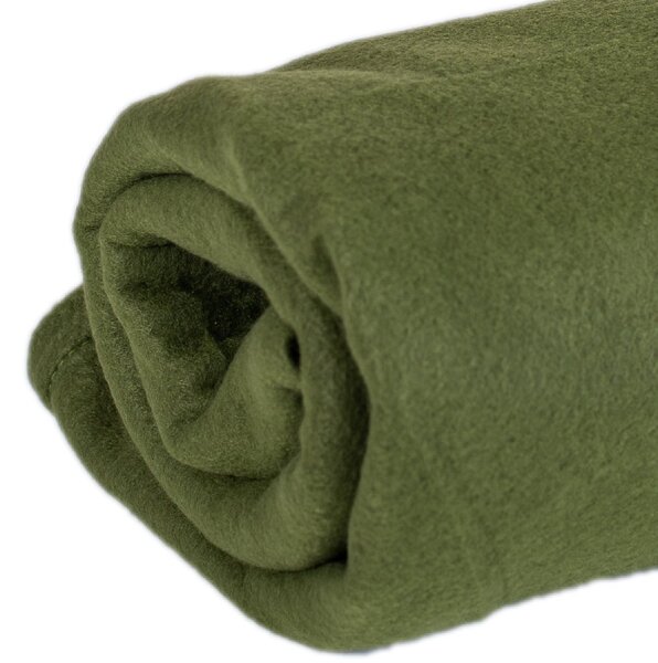 MyHouse deka fleece MyHouse UNI KHAKI jednobarevná, 150x200cm