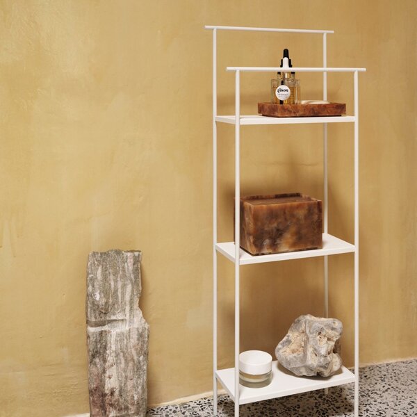 FERM LIVING Policová sestava do koupelny Dora, White