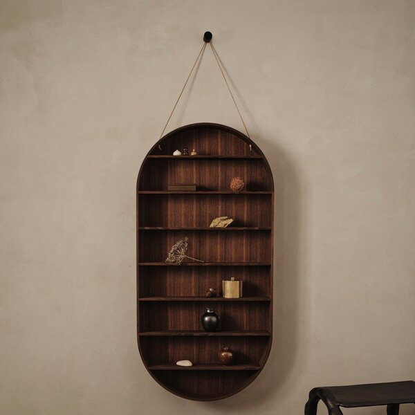 FERM LIVING Police Oval Dorm, Smoked Oak