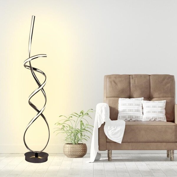 LED Stmívatelná stojací lampa LED/80W/230V 3000-6500K + dálkové ovládání