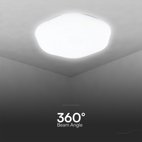 LED Stmívatelné stropní svítidlo LED/40W/230V 3000-6500K 40 cm bílá + DO