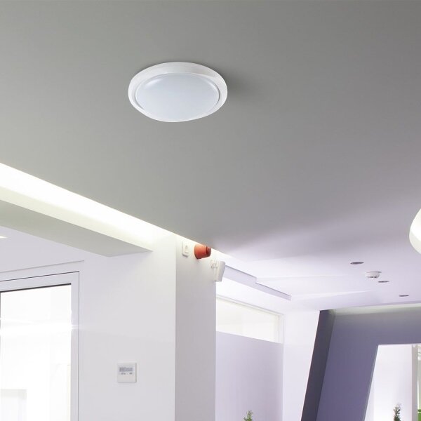 LED Stmívatelné stropní svítidlo LED/60W/230V 3000-6500K 49,2 cm bílá + DO