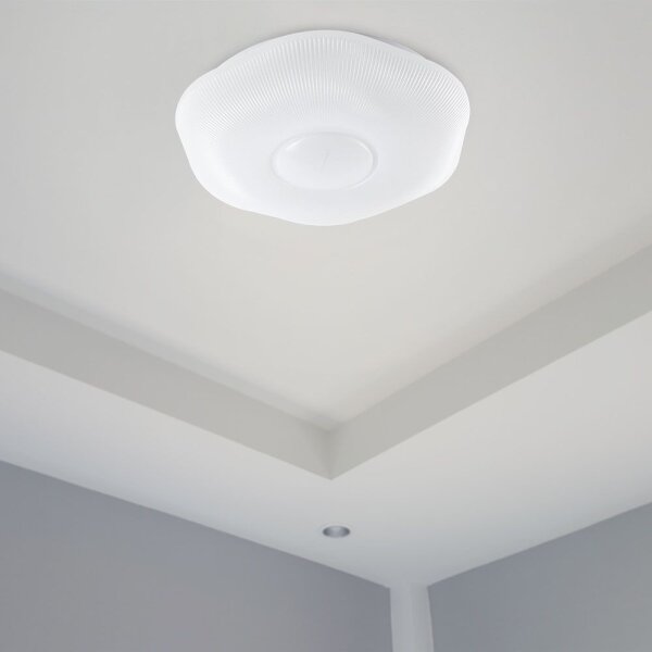 LED Stmívatelné stropní svítidlo LED/40W/230V 3000-6500K 40 cm bílá + DO