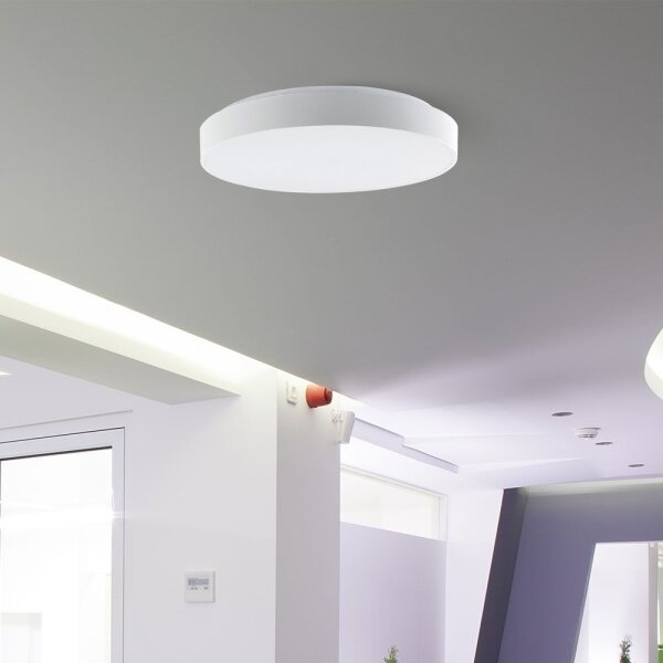 LED Stmívatelné stropní svítidlo LED/40W/230V 3000-6500K 39,5 cm bílá + DO