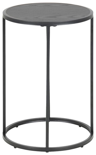 ODKLÁDACÍ STOLEK, černá, kompozitní dřevo, 40/40/55 cm - Online Only konferenční stolky, Online Only