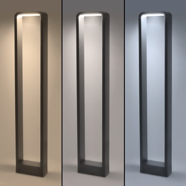 Brilagi-LED Venkovní lampa BARI LED/7W/230V 3000/4000/6000K antracit IP54 80 cm