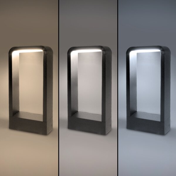 Brilagi-LED Venkovní lampa BARI LED/7W/230V 3000/4000/6000K antracit IP54 30 cm