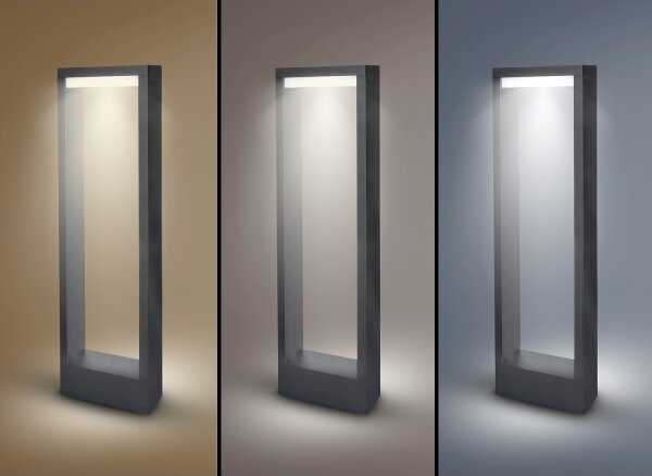 Brilagi-LED Venkovní lampa RAGUSA LED/7W/230V 3000/4000/6000K antrac. IP54 50 cm