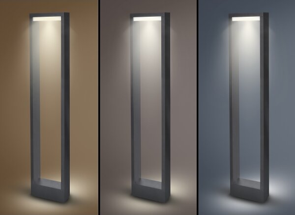 Brilagi-LED Venkovní lampa RAGUSA LED/7W/230V 3000/4000/6000K antrac. IP54 80 cm