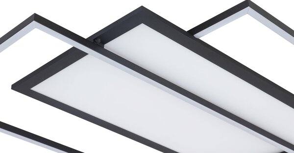 STROPNÍ LED SVÍTIDLO, 80/50/6 cm Novel - Stropní svítidla