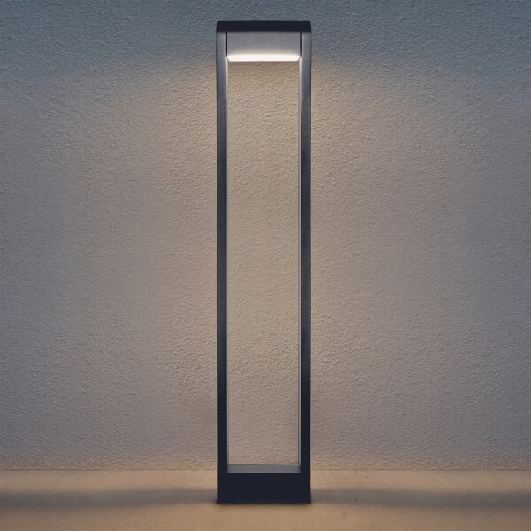 Brilagi - LED Venkovní lampa CROTONE LED/7W/230V antracit IP54 80 cm