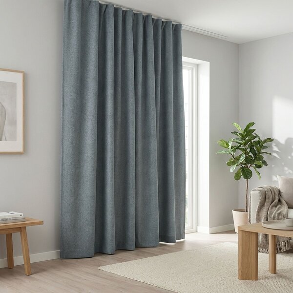 Brilltex Absolutně zatemňující závěs, 100% blackout ZTABA 246125/4, šedý, vzor pleteniny, š.150cm (látka v metráži)