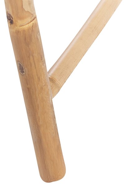 Zahradní jídelní stůl MOLISE 120 cm 69 cm Bambus Světle hnědá