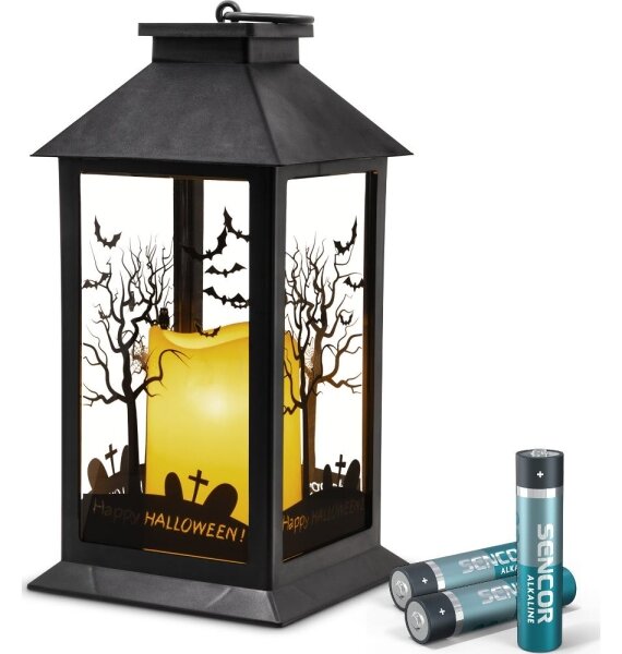 Retlux - LED Dekorace HALLOWEEN LED/3xAAA/teplá bílá lucerna