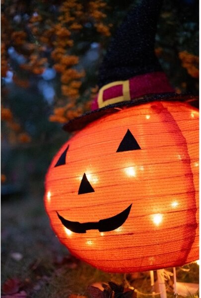 Retlux - LED Venkovní dekorace HALLOWEEN LED/3xAA/teplá bílá IP44 dýně