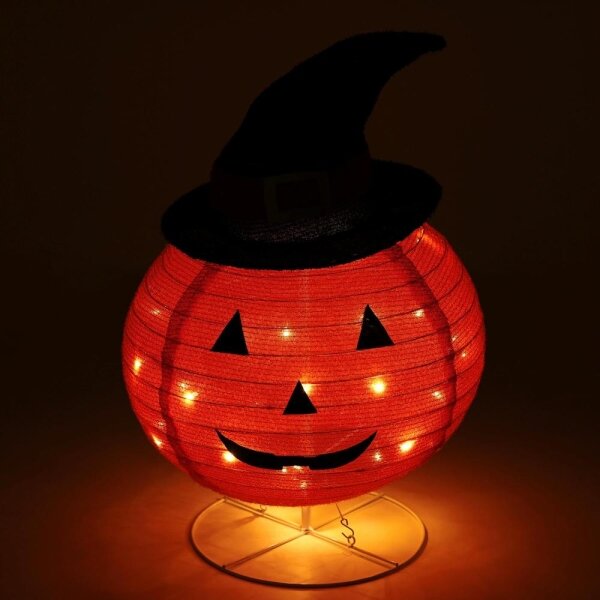 Retlux - LED Venkovní dekorace HALLOWEEN LED/3xAA/teplá bílá IP44 dýně