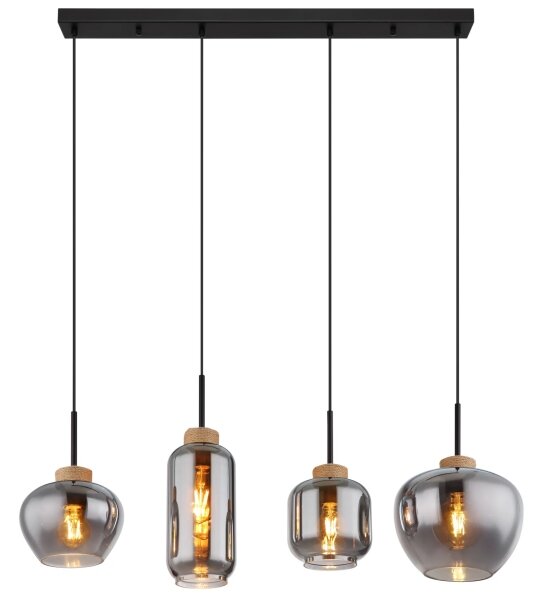 Globo 15549-4H - Lustr na lanku MATT 4xE27/40W/230V