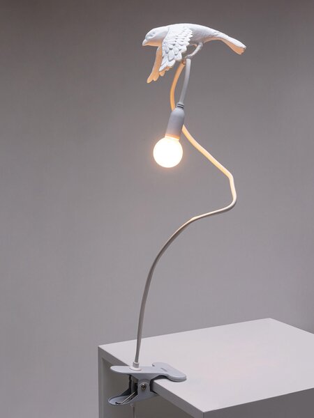 Velká stolní lampa Sparrow, nastavitelná